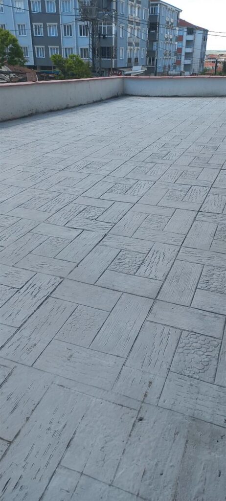 Zemin ve baskı beton çalışması - Ölmez İnşaat